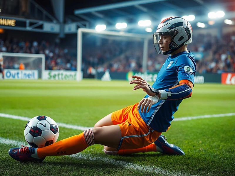 神扑！颜骏凌补时神反应倒地扑救，力保城门不失